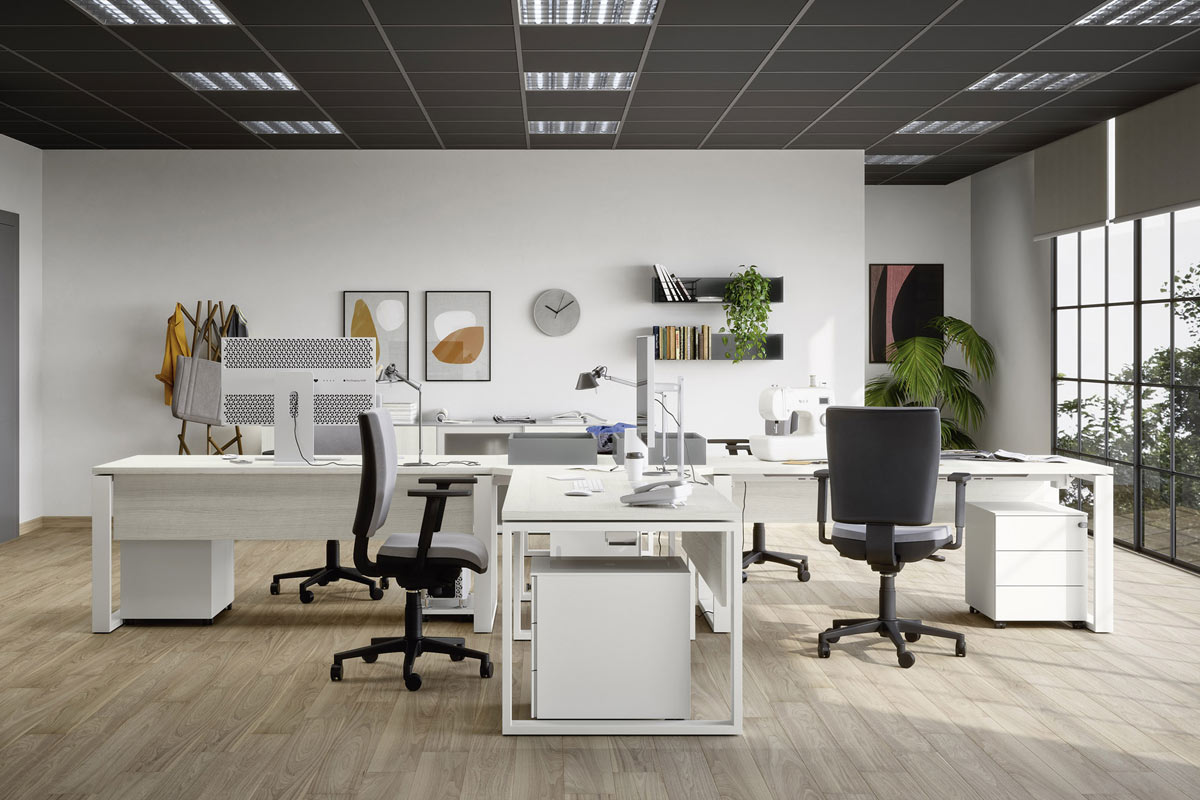 Scrivania da ufficio moderna Easy Lops Proposta 6 4