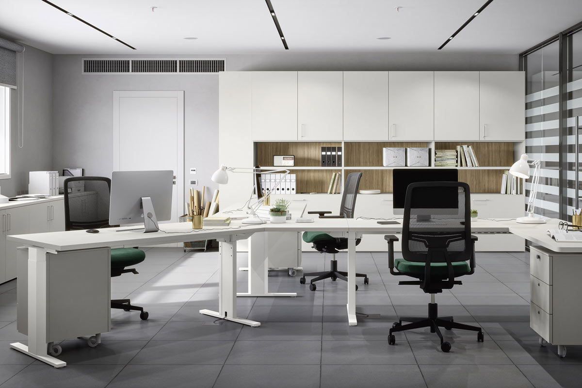 Scrivania da ufficio moderna Easy Lops Proposta 8 1