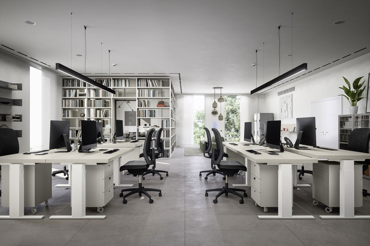 Scrivania da ufficio moderna Easy Lops Proposta 8 3