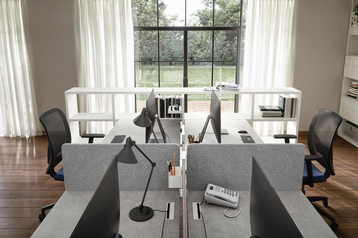 Scrivania da ufficio moderna Easy Lops Proposta 9 2