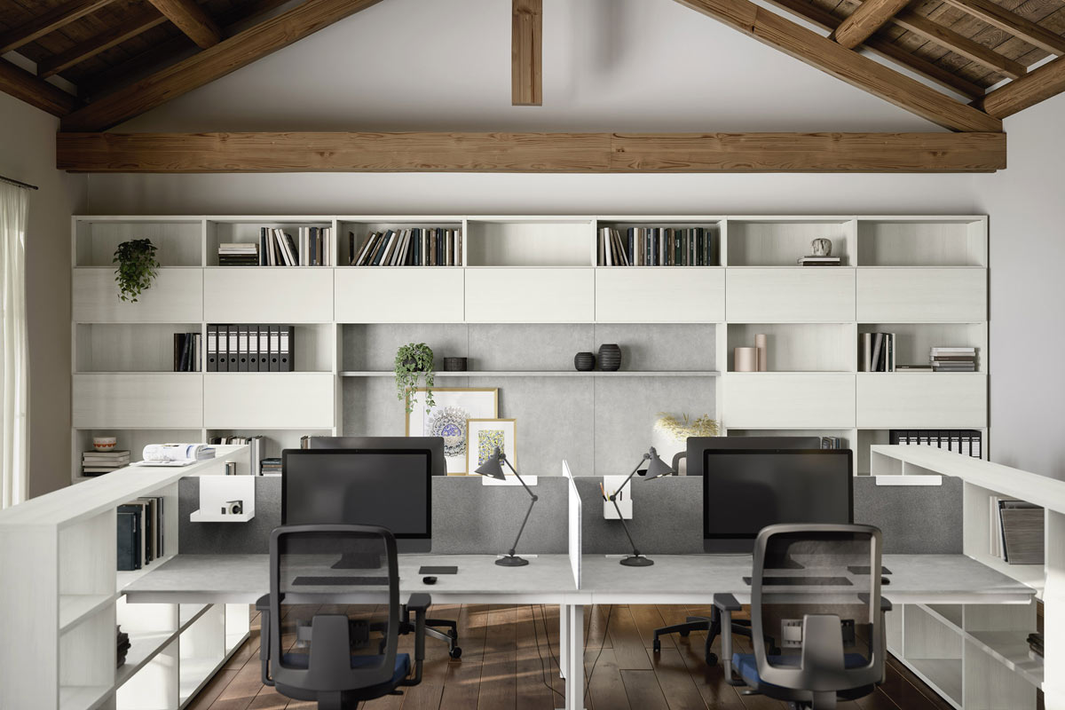 Scrivania da ufficio moderna Easy Lops Proposta 9 3