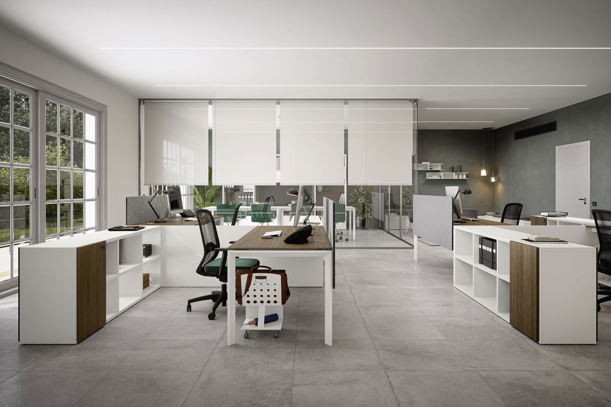 Scrivania da ufficio moderna Easy Lops Proposta 9 4