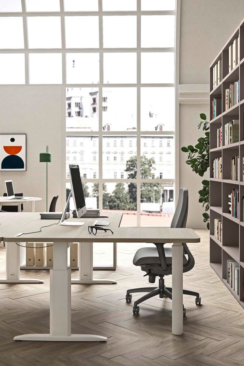 Sedia da ufficio moderna Easy Lops Basilea 3