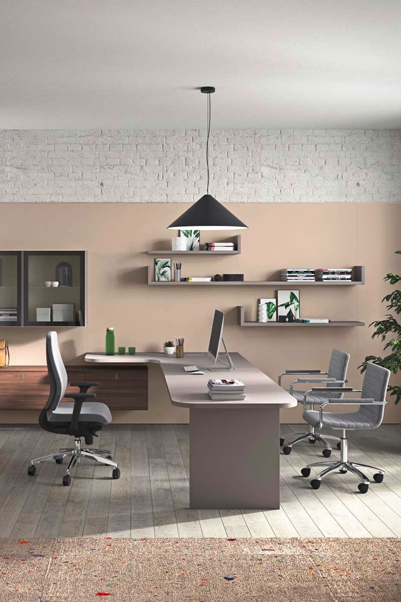 Sedia da ufficio moderna Easy Lops Basilea 4