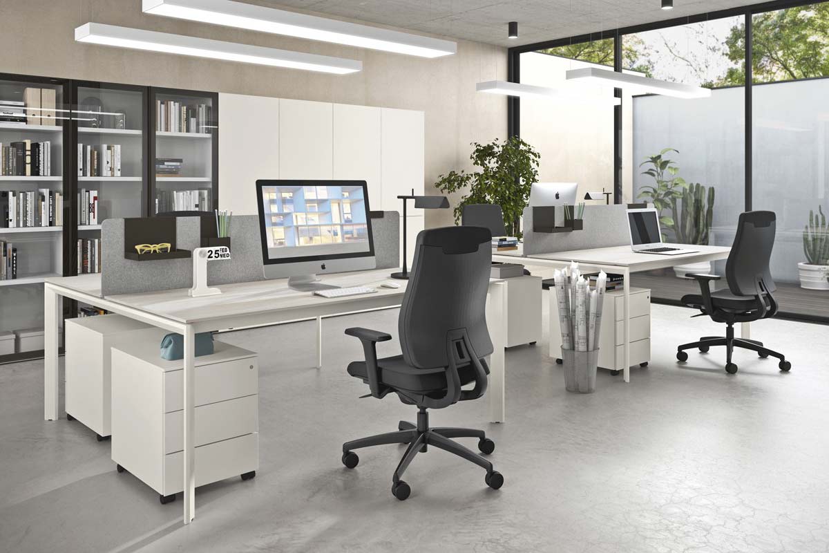 Sedia da ufficio moderna Easy Lops Basilea 5