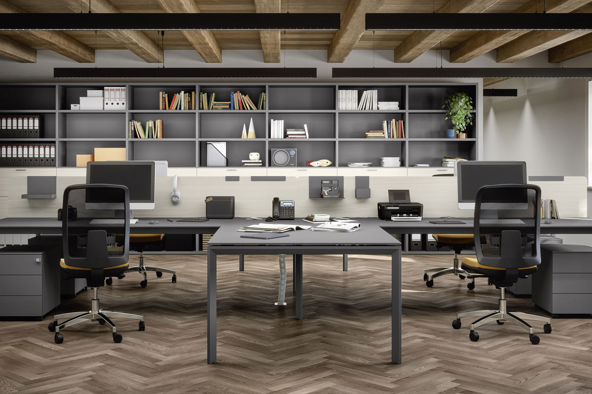 Sedia da ufficio moderna Easy Lops York 5