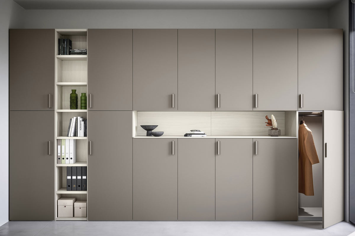 Sistema da ufficio componibile Easy Lops Space Office progetto 2 2