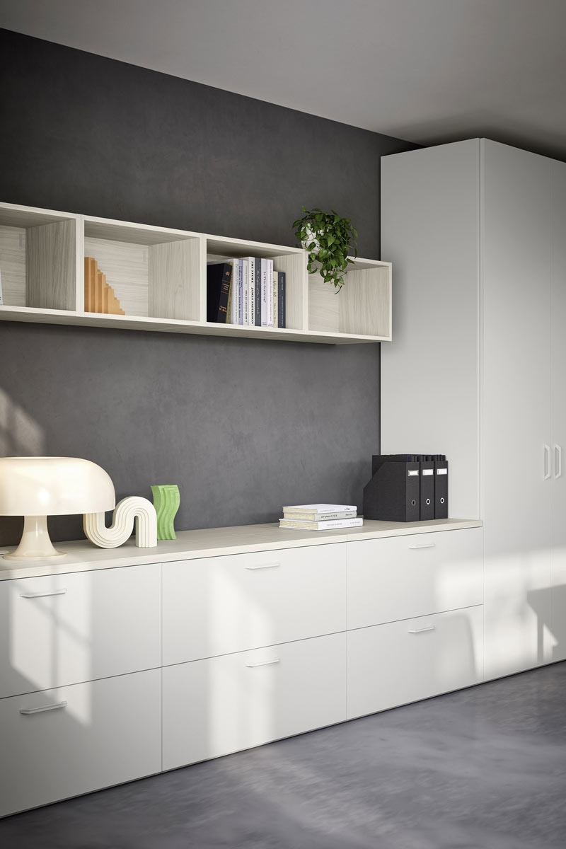 Sistema da ufficio componibile&nbsp;Easy Lops&nbsp;Space Office progetto 6 5