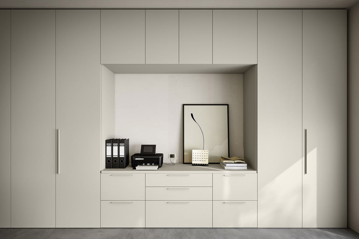 Sistema da ufficio componibile Easy Lops Space Office progetto 13 4