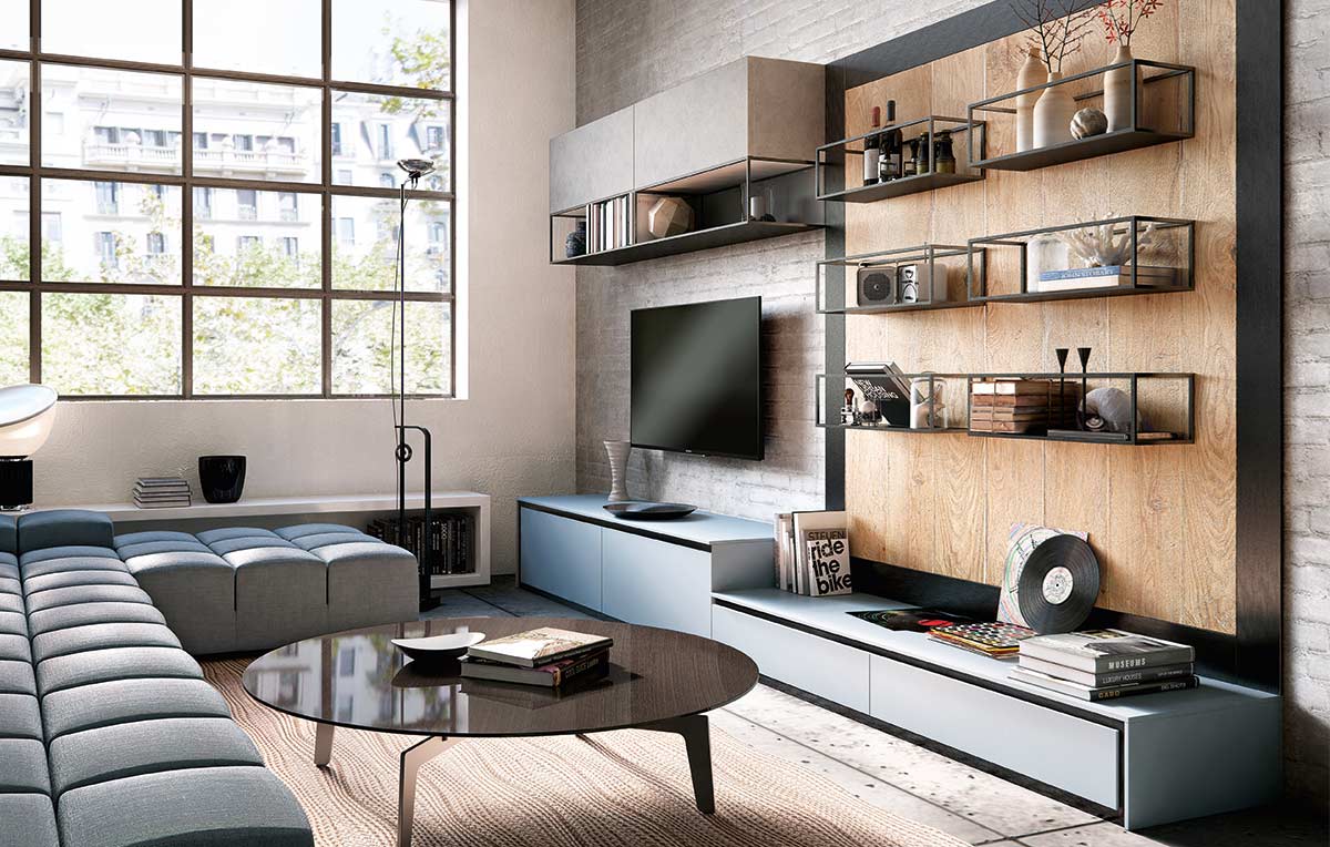 open-space-cucina-soggiorno-industriale-penisola-carmen