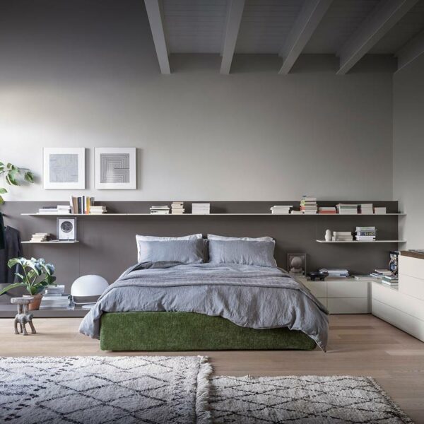 letto matrimoniale moderno Novamobili Boiserie Easy Milano Monza Brianza