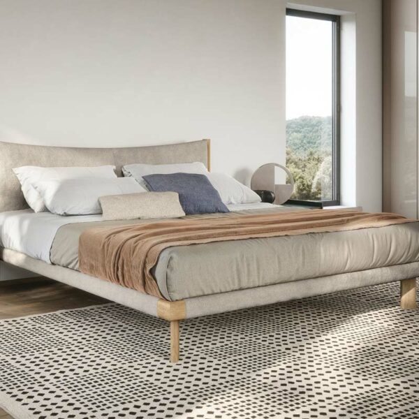 letto matrimoniale moderno Novamobili Mizu Milano Monza Brianza