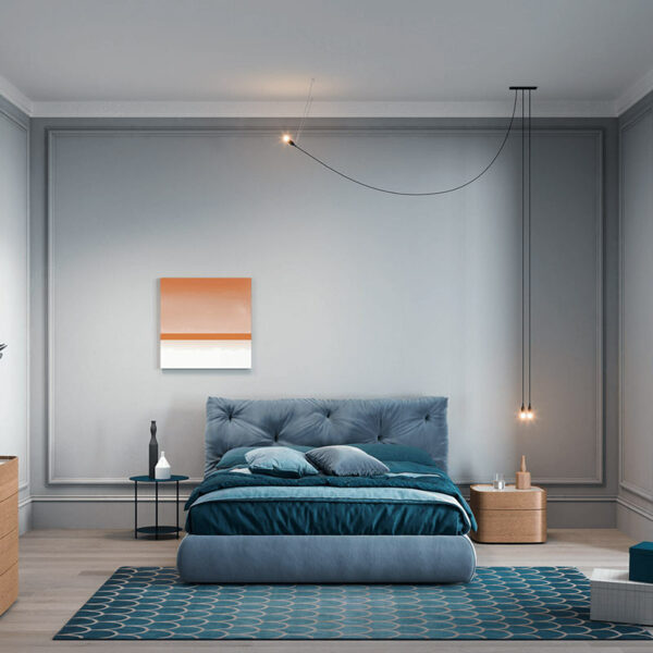 letto matrimoniale moderno Novamobili Modo Milano Monza Brianza