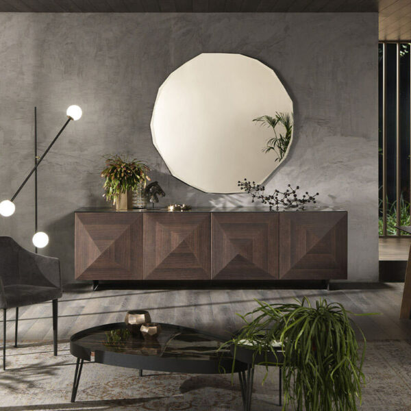 madia moderna Riflessi Cubric Wood Milano Monza Brianza