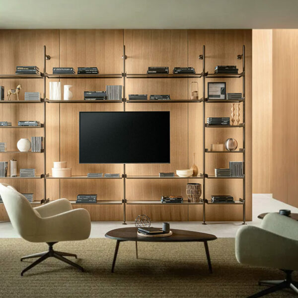 Libreria-moderna-Riflessi-Techwall-Mobili-Lops-Arredi-Milano