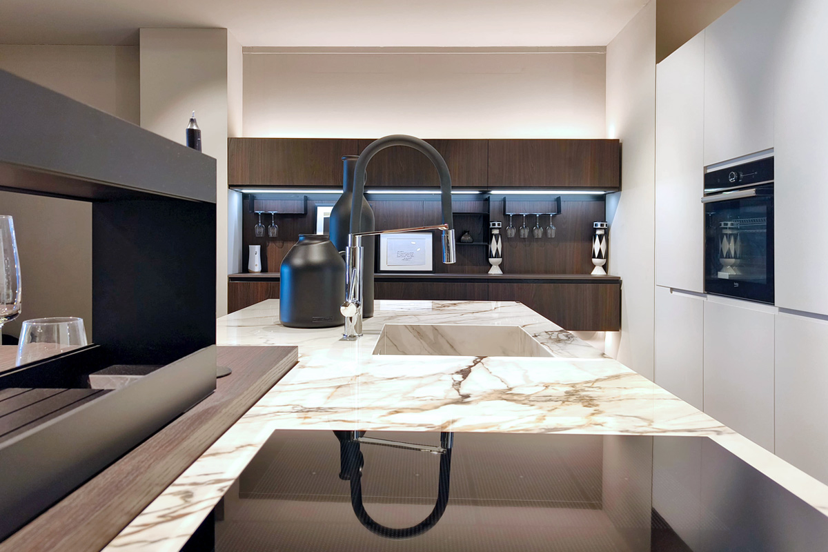 cucina stosa karma dettaglio zona living 